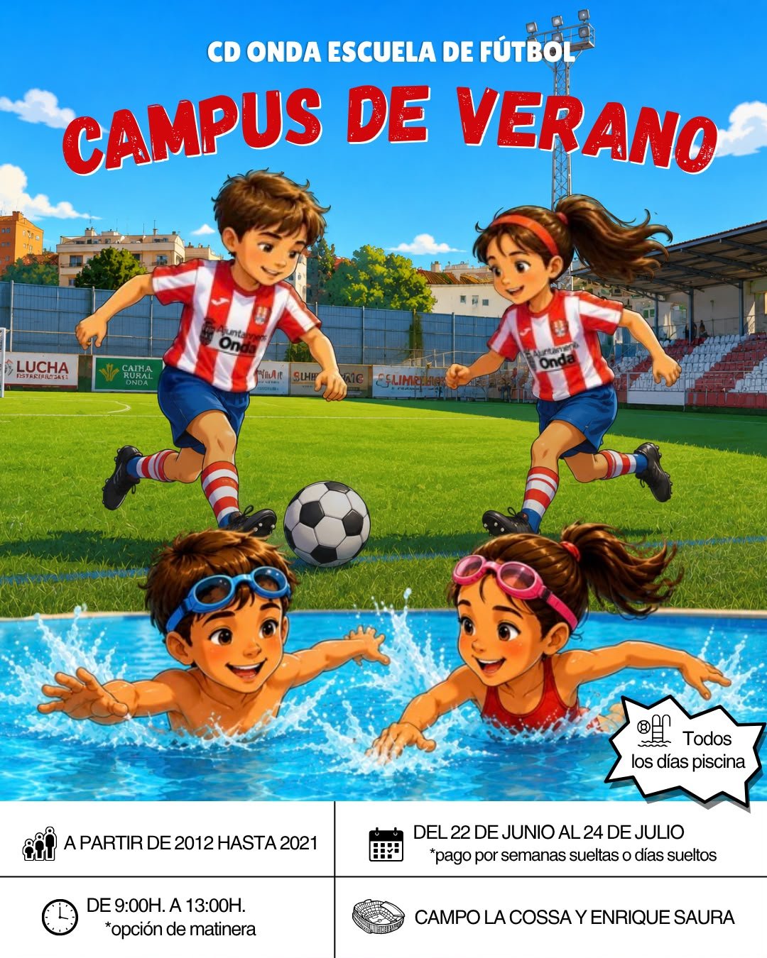 Cartel Campus de Verano